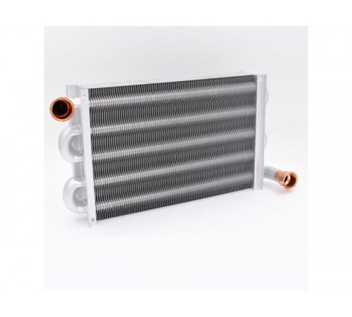 Теплообменник основной Heatwave для котлов Ariston Clas, Clas B, Clas System, Genus, Chaffoteaux Alixia, Niagara, Pigma, Talia (65104246)