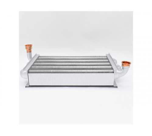 Теплообменник основной Heatwave для котлов Ariston Clas, Clas B, Clas System, Genus, Chaffoteaux Alixia, Niagara, Pigma, Talia (65104246)