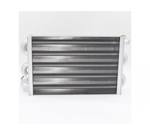 Теплообменник основной Heatwave для котлов Ariston Alteas X, BS, BS II, Cares X, Clas, Clas X, Egis Plus, Genus, Genus X, HS X, Matis 15 CF, 24 CF, Chaffoteaux Alixia, Pigma, Talia (65104247)