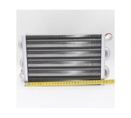 Теплообменник основной Heatwave для котлов Ariston Alteas X, BS, BS II, Cares X, Clas, Clas X, Egis Plus, Genus, Genus X, HS X, Matis 15 CF, 24 CF, Chaffoteaux Alixia, Pigma, Talia (65104247)