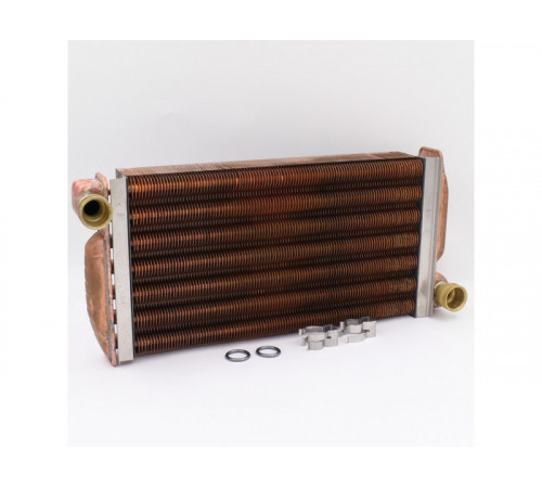 Теплообменник 105 ламелей для котлов Vaillant turboTEC, turboMAX 36 кВт (065152)
