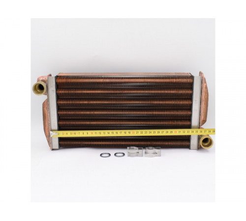 Теплообменник 105 ламелей для котлов Vaillant turboTEC, turboMAX 36 кВт (065152)