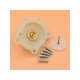Крышка водяного блока для газовых колонок Bosch, Junkers WR10-15, WRD10-15 FD<560 (87055001050) 8738714085