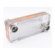 Теплообменник ГВС для котлов Navien Ace 24K, Ace Coaxial 24K, Atmo 20-24A(N) (30004997A) PAS201STS_001