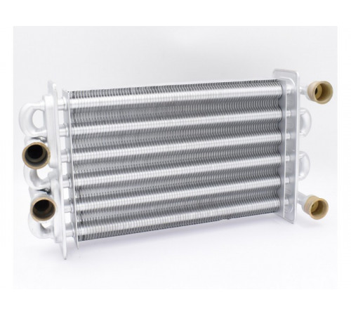 Теплообменник битермический Heatwave для котлов BAXI Main, Main Four, Main Digit (616170) 5663720, JJJ000616170