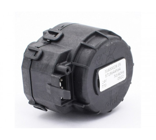 Мотор перепускного (трехходового) клапана 24V для котлов Bosch Gaz 2000 W, 6000 W, Buderus Logamax U072 (87186445640)