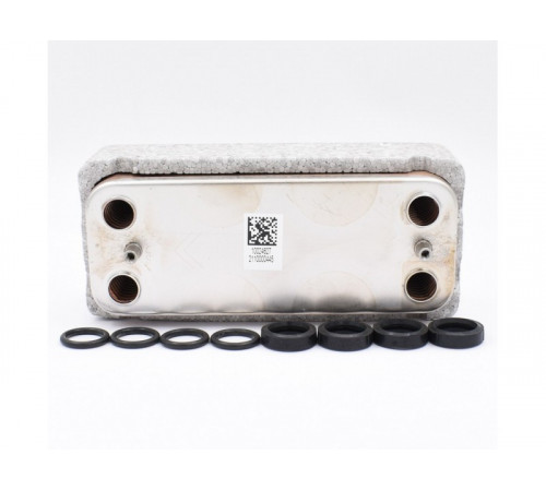 Теплообменник ГВС 24 пластины для котлов Beretta City 35 CSI, Exclusive Mix 35 CSI (R10024627) 10024627