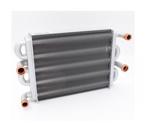 Теплообменник основной битермический для котла Baxi MAIN-5, Westen Quasar E (710537600)