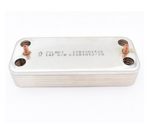 Теплообменник пластинчатый Zilmet 17B1901426 для котлов Mora 5114, 5116 (ST90029)