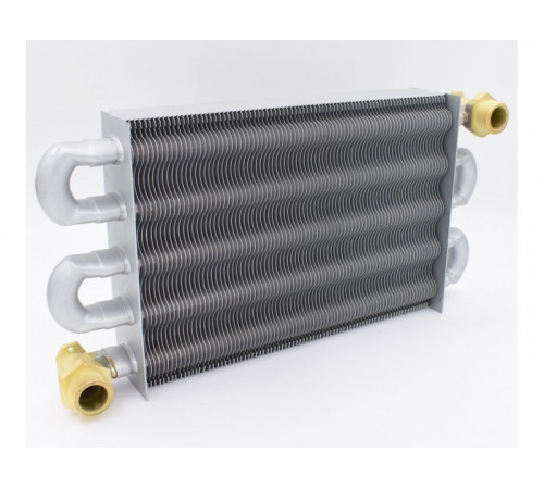 Теплообменник Valmex 82 ламели для котлов Viessmann Vitopend 100-W WH1D, WH1B, WHKB 24 кВт (7825510.AV)