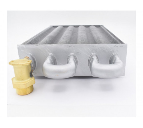 Теплообменник Valmex 82 ламели для котлов Viessmann Vitopend 100-W WH1D, WH1B, WHKB 24 кВт (7825510.AV)