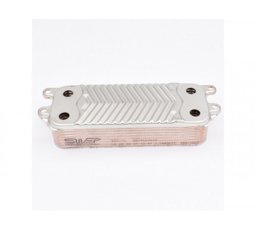 Теплообменник ГВС Swep 16 пластин для котлов Vaillant atmo/turboTEC (0020038571)