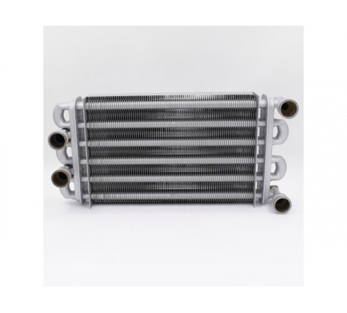 Битермический теплообменник для котлов Baxi Main, Main Four, Main Digit и Westen Quasar (616170) JJJ000616170