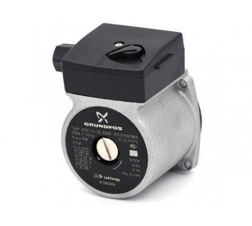 Двигатель циркуляционного насоса Grundfos 15-50 для котлов Buderus U042, U044, U052, U054 (19928656)