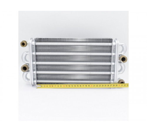 Теплообменник битермический для котлов Fondital Victoria Compact, Nova Florida Vela Compact CTFS/CTN 24 AF (6SCAMBIM03) 6SCAMBIM04