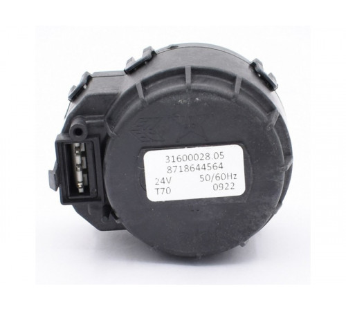 Мотор перепускного (трехходового) клапана 24V для котлов Bosch Gaz 2000 W, 6000 W, Buderus Logamax U072 (87186445640)