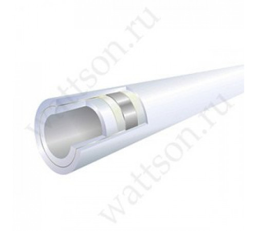 Труба PN25 PPR/AL/PPR SDR 6 - 40 x 6,7 (4 м)
