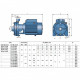 Поверхностный насос Pedrollo 2 CPm 25/14A